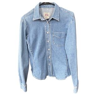Nautica Light Blue Denim Jean Jacket
